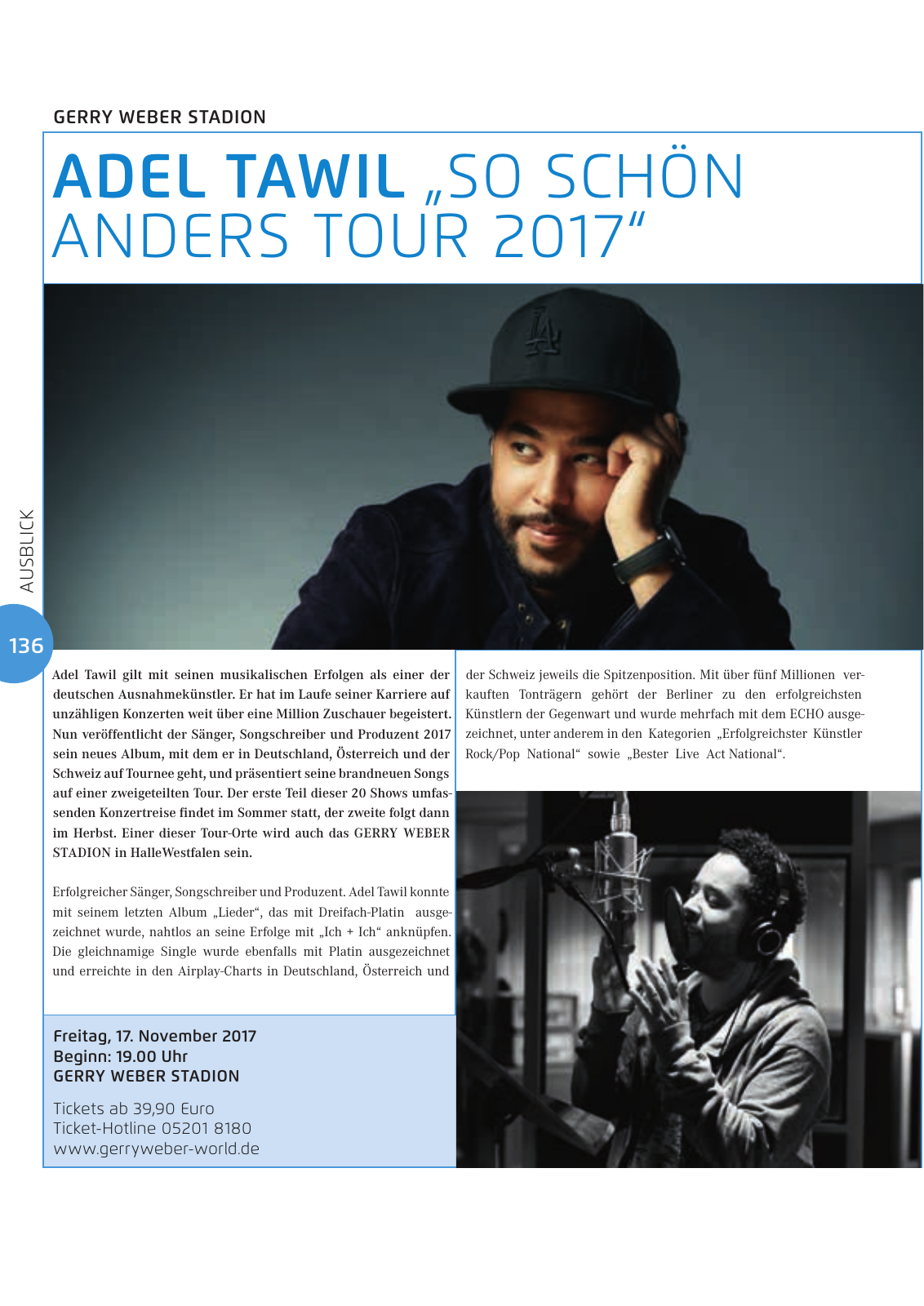 Vorschau GERRY WEBER OPEN 2017 Seite 136